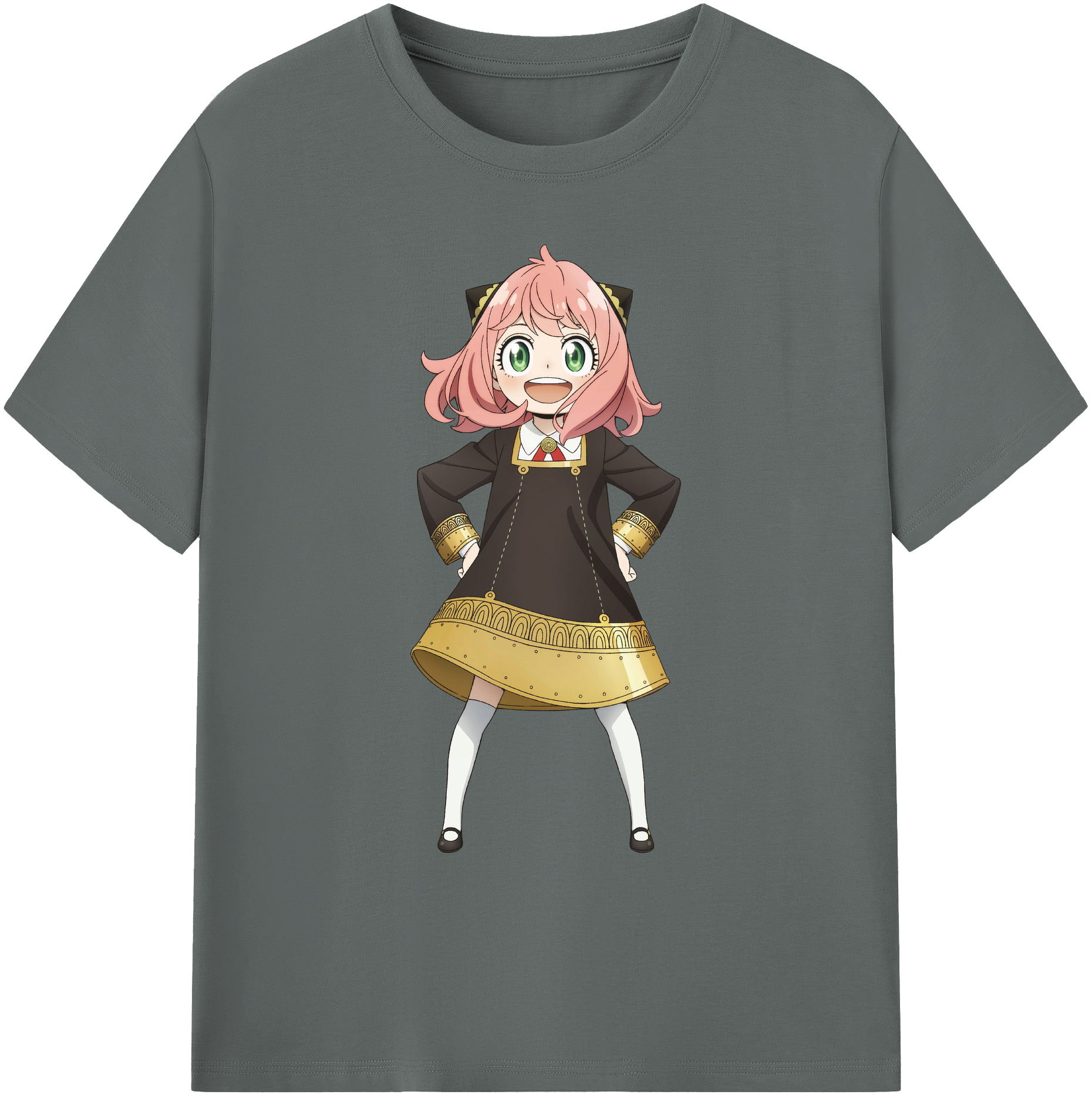 （画像用） SPY×FAMILY间谍家家酒 綿100％ メンズ半袖Tシャツ｜肌触りやわらか＆通気性